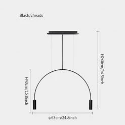 Vakkerlight Chandeliers Arcs Pendant Light