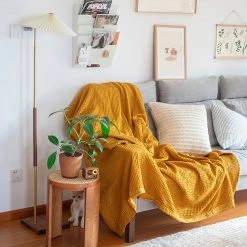 Vakkerlight Walnut Brass Floor Lamp