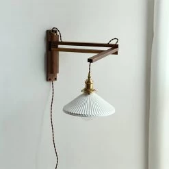 Vakkerlight Wall Sconces Walnut Telescopic Wall Lamp