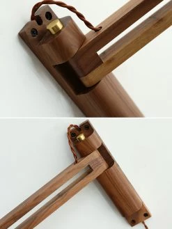 Vakkerlight Wall Sconces Walnut Telescopic Wall Lamp