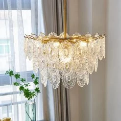 Vakkerlight Wave Glass Chandelier