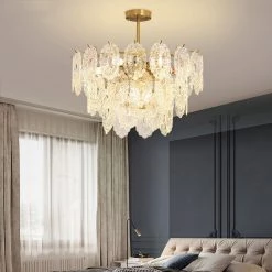 Vakkerlight Wave Glass Chandelier