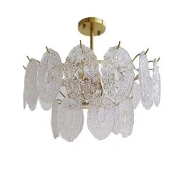 Vakkerlight Wave Glass Chandelier