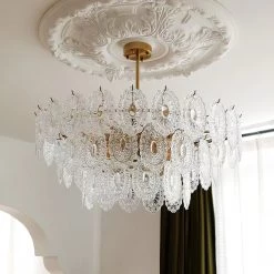 Vakkerlight Wave Glass Chandelier
