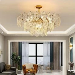 Vakkerlight Wave Glass Chandelier