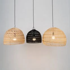 Vakkerlight Pendant Lights Wicker Pendant Lamp