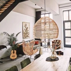 Vakkerlight Pendant Lights Wicker Pendant Lamp