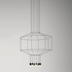 Vakkerlight Chandeliers Geometric Lines Pendant Lamp