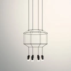 Vakkerlight Chandeliers Geometric Lines Pendant Lamp