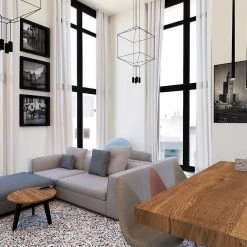 Vakkerlight Chandeliers Geometric Lines Pendant Lamp