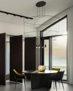 Vakkerlight Chandeliers Geometric Lines Pendant Lamp