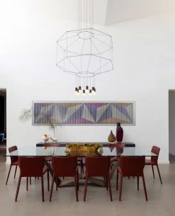 Vakkerlight Chandeliers Geometric Lines Pendant Lamp