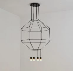 Vakkerlight Chandeliers Geometric Lines Pendant Lamp