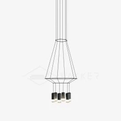 Vakkerlight Chandeliers Geometric Lines Pendant Lamp