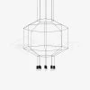 Vakkerlight Chandeliers Geometric Lines Pendant Lamp