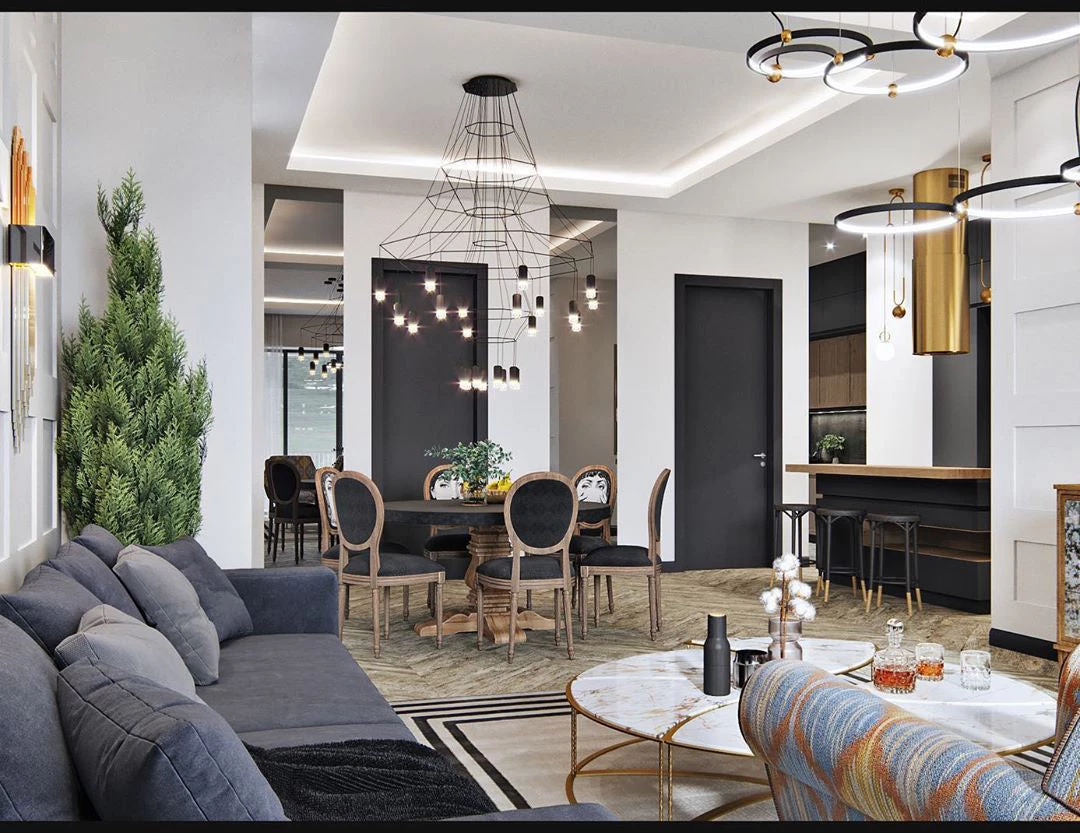 Vakkerlight Lines Chandelier