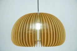 Vakkerlight Pendant Lights Wooden Pumpkin Pendant Lamp