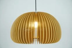 Vakkerlight Pendant Lights Wooden Pumpkin Pendant Lamp