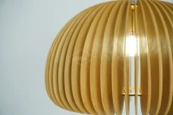 Vakkerlight Pendant Lights Wooden Pumpkin Pendant Lamp