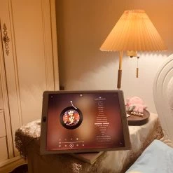 Vakkerlight Wooden Retro Table Lamp Table Lamps