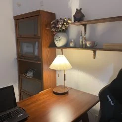 Vakkerlight Wooden Retro Table Lamp Table Lamps