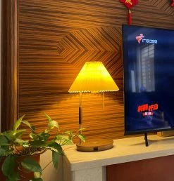 Vakkerlight Wooden Retro Table Lamp Table Lamps