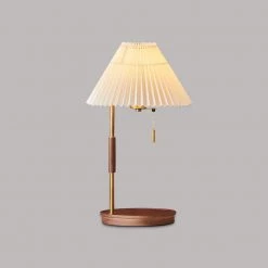 Vakkerlight Wooden Retro Table Lamp Table Lamps