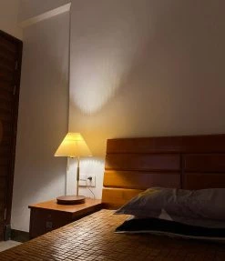 Vakkerlight Wooden Retro Table Lamp Table Lamps