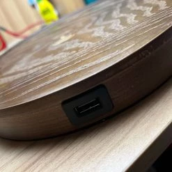 Vakkerlight Wooden Retro Table Lamp Table Lamps