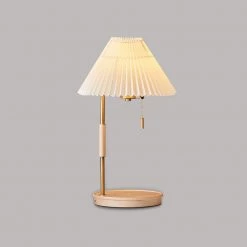 Vakkerlight Wooden Retro Table Lamp Table Lamps