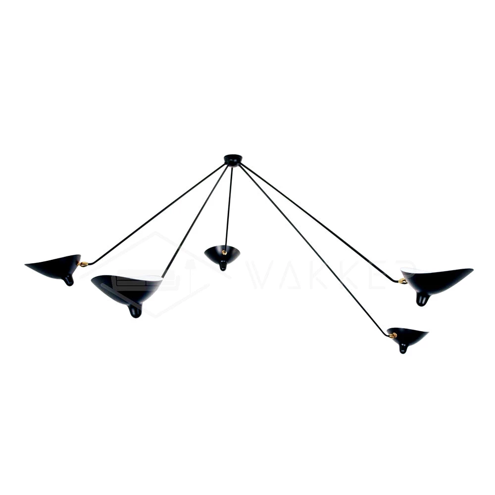 Vakkerlight Serge Mouille Ceiling Lamp