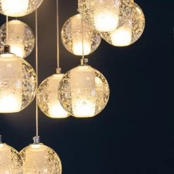 Vakkerlight Ball Crystal Pendant Light