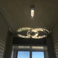 Vakkerlight Stainless Steel Crystal Chandeliers