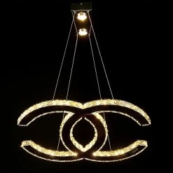 Vakkerlight Stainless Steel Crystal Chandeliers