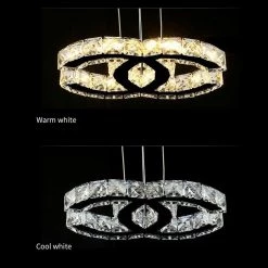 Vakkerlight Stainless Steel Crystal Chandeliers