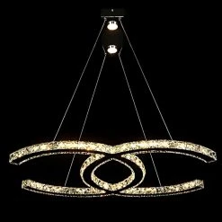 Vakkerlight Stainless Steel Crystal Chandeliers