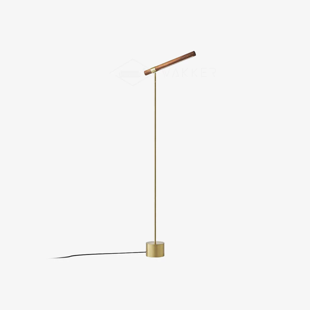 Vakkerlight Linear Wood Led Floor Lamp Floor Lamps