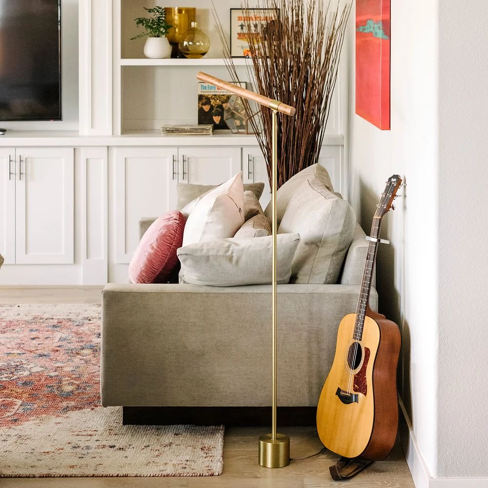 Vakkerlight Linear Wood Led Floor Lamp Floor Lamps