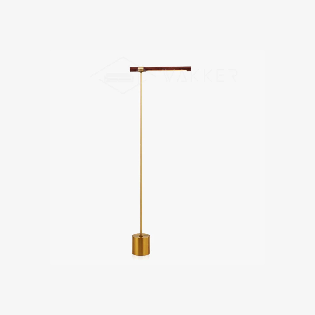Vakkerlight Linear Wood Led Floor Lamp Floor Lamps