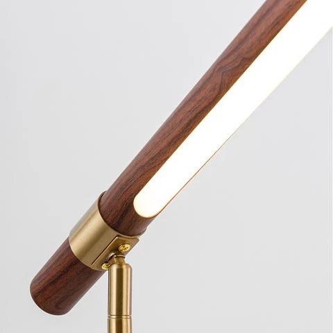 Vakkerlight Linear Wood Led Floor Lamp Floor Lamps