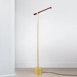 Vakkerlight Linear Wood Led Floor Lamp Floor Lamps