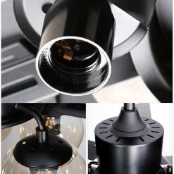 Vakkerlight Black Vintage Ceiling Fan